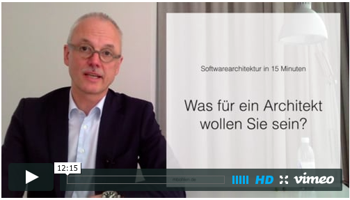 Was für ein Softwarearchitekt wollen Sie sein?